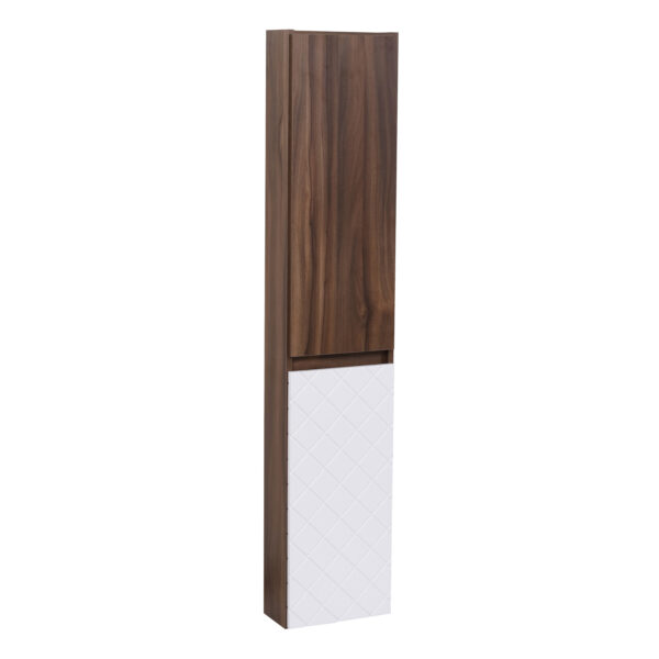 Armário Modular Monaco 150x30x15cm Terracota com Branco Darabas Agardi
