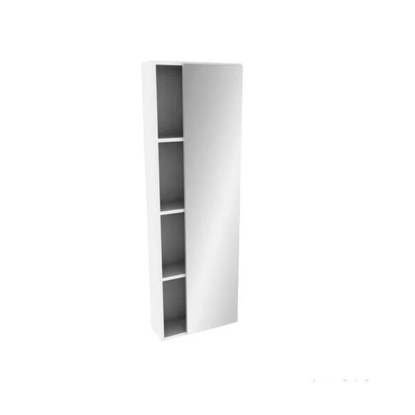 Espelheira para Banheiro Florença Branca 1,26x43x17cm Darabas Agardi