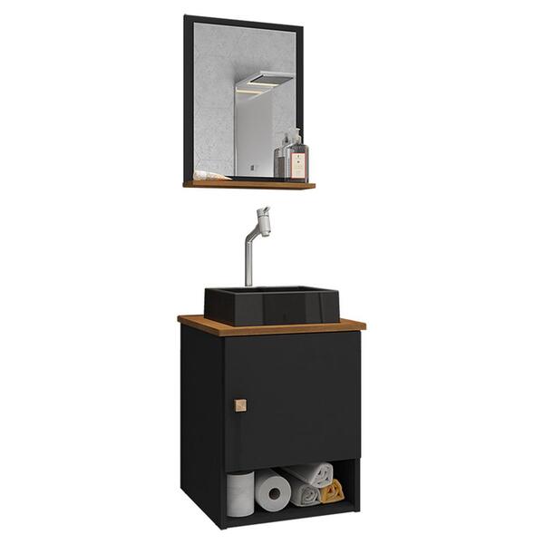 Gabinete Banheiro Lima Cuba Tulipa Pto Torneira Dl08 Val Abs