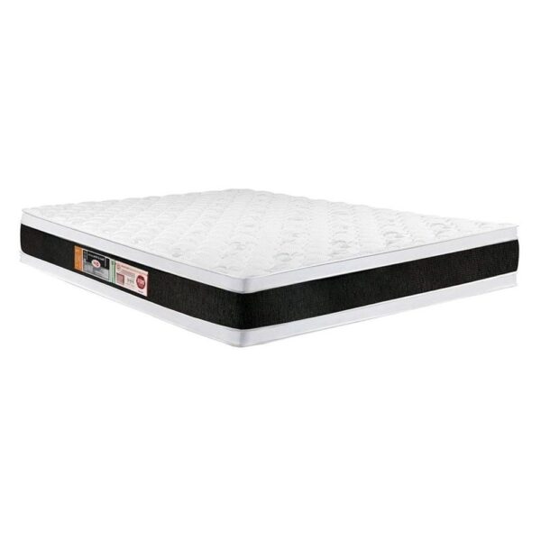 Colchão Castor D45 Black White air Double Face Casal 138