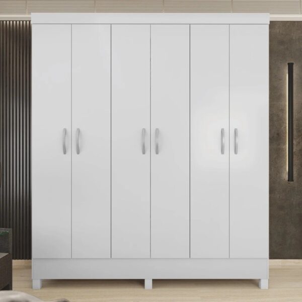 Guarda-Roupa Casal 6 Portas Falco Yescasa