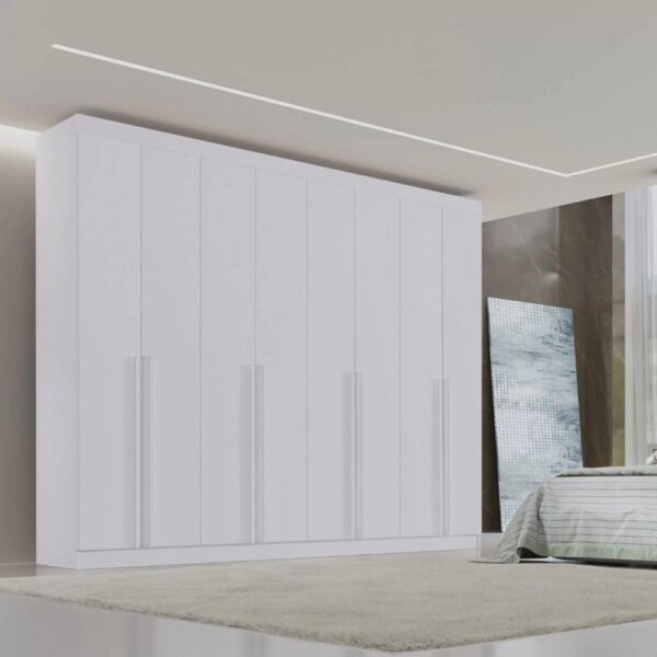 Guarda-roupa Casal mdf 08 Portas Império