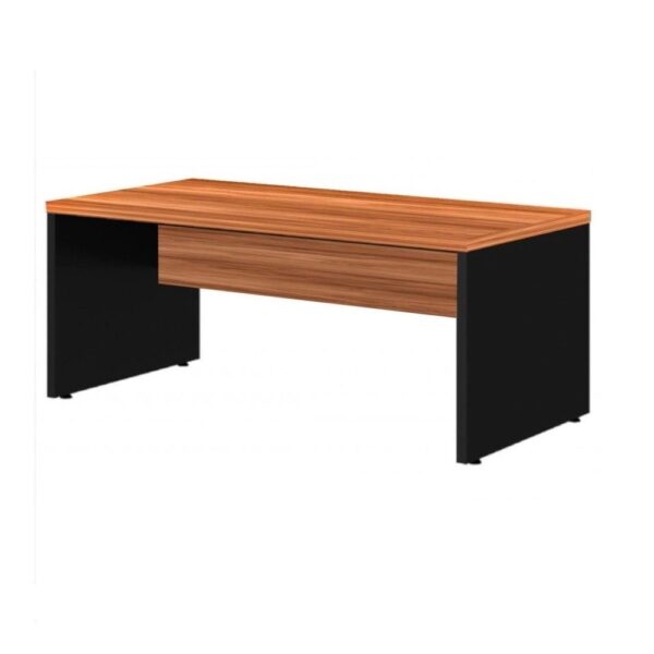 Mesa Escritório 1,50×0,60m -SGavetas – workstart – nogal sevilhapreto – 21472