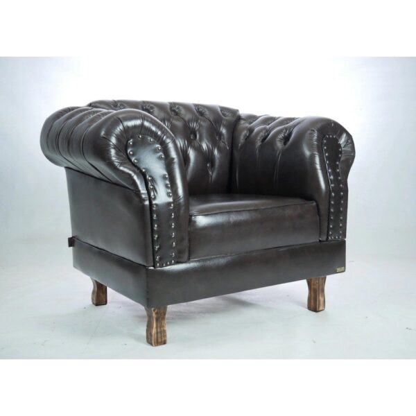 Poltrona Chesterfield Duque Retro – Corano Café